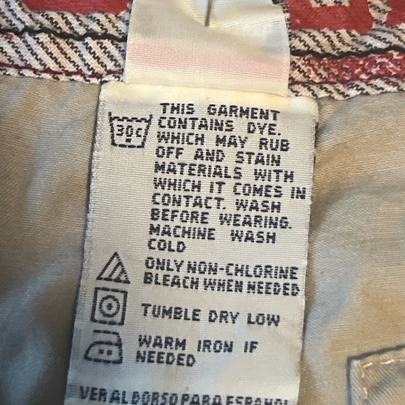 UNION BAY khaki tan cargo shorts men’s waist size 32 - Picture 3 of 7